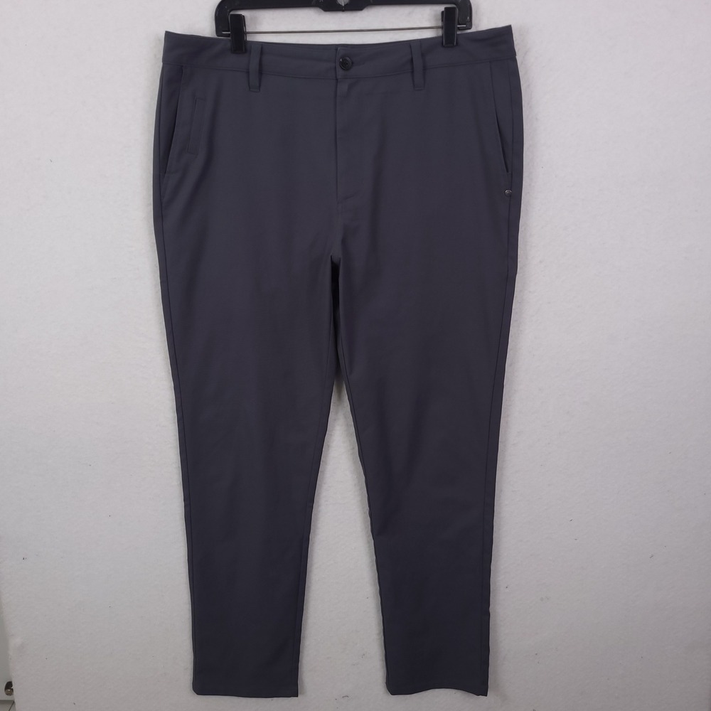 Vuori Meta Pant V427 Mens 36 Fits 38x29 Charcoal Grey Technical Performance